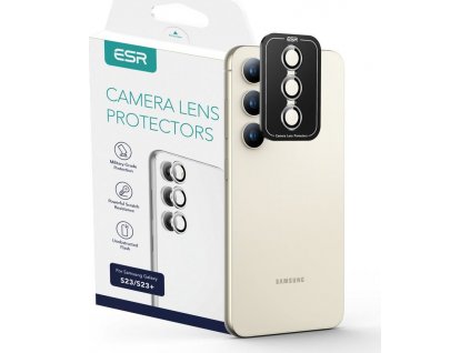 Ochrana čočky fotoaparátu ESR CAMERA PROTECTOR GALAXY S23 / S23+ PLUS SILVER