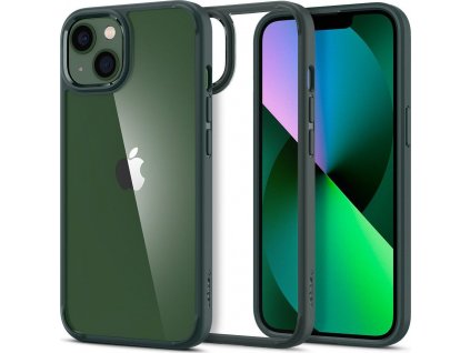 SPIGEN ULTRA HYBRID IPHONE 13 MIDNIGHT GREEN