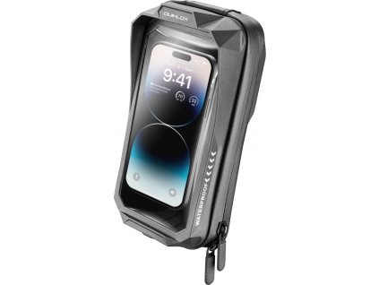 Univerzálne vodeodolné púzdro na mobilné telefóny Interphone QUIKLOX Waterproof, max. 7", čierne