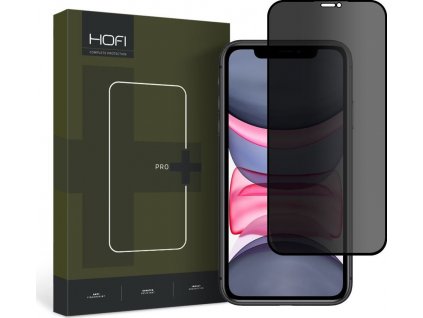 Tvrdené sklo zatmavujúce HOFI ANTI SPY GLASS PRO+ IPHONE 11 / XR PRIVACY