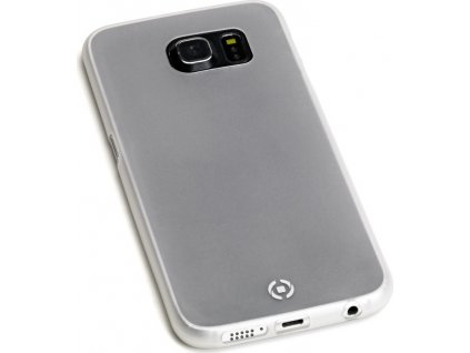Ultra tenké TPU puzdro CELLY Frost pre Samsung Galaxy S6 Edge Plus, 0,29 mm, biele