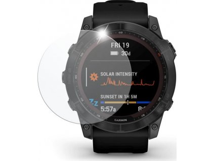 Ochranné tvrdené sklo FIXED pre smartwatch Garmin Fenix 7X, 2ks v balení, číre