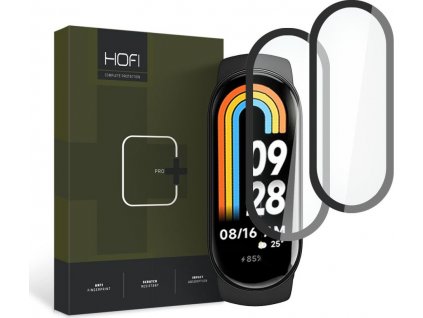 Hybridní sklo HOFI HYBRID PRO+ 2-PACK XIAOMI SMART BAND 8 / 8 NFC BLACK