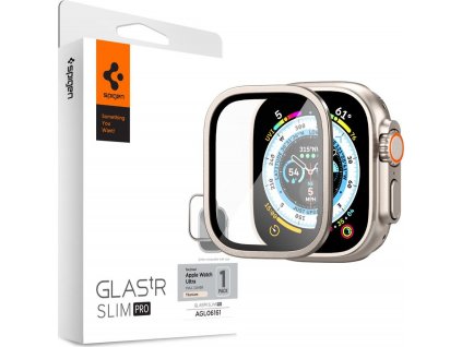 Tvrdené sklo SPIGEN GLAS.TR SLIM PRE APPLE WATCH ULTRA (49 MM) TITANIUM