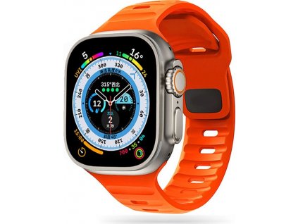 TECH-PROTECT ICONBAND LINE APPLE WATCH 4 / 5 / 6 / 7 / 8 / 9 / SE / ULTRA 1 / 2  (42 / 44 / 45 / 49 MM) ORANGE