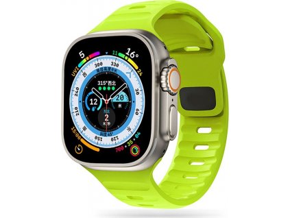 TECH-PROTECT ICONBAND LINE APPLE WATCH 4 / 5 / 6 / 7 / 8 / SE / ULTRA (42 / 44 / 45 / 49 MM) LIME