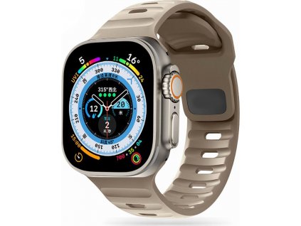 TECH-PROTECT REMIENOK ICONBAND LINE APPLE WATCH 4 / 5 / 6 / 7 / 8 / SE / ULTRA (42 / 44 / 45 / 49 MM) ARMY SAND