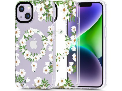 TECH-PROTECT KRYT MAGMOOD MAGSAFE IPHONE 14 WHITE DAISY