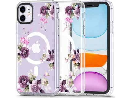 TECH-PROTECT KRYT MAGMOOD MAGSAFE IPHONE 11 SPRING FLORAL