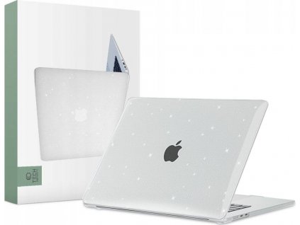 TECH-PROTECT SMARTSHELL MACBOOK AIR 15 M2 / M3 / 2023-2024 GLITTER CLEAR