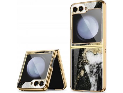 TECH-PROTECT MOOD MARBLE GALAXY Z FLIP 5 BLACK