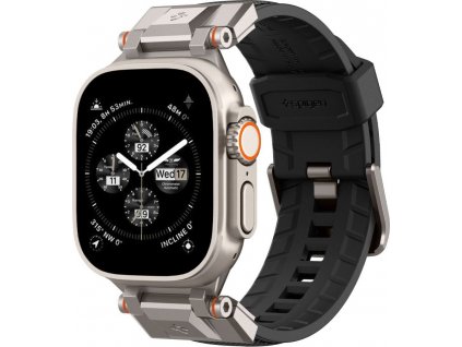 SPIGEN ŘEMÍNEK DURAPRO ARMOR APPLE WATCH 4 / 5 / 6 / 7 / 8 / SE / ULTRA (42 / 44 / 45 / 49 MM) BLACK