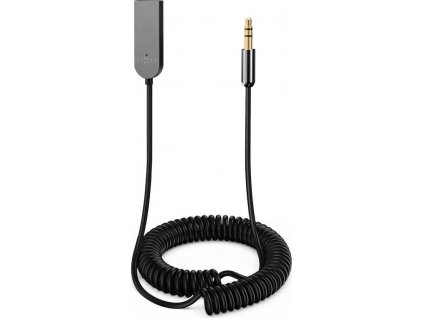 Bluetooth audio prijímač FIXED Signal Alu so zabudovaným mikrofónom, šedý