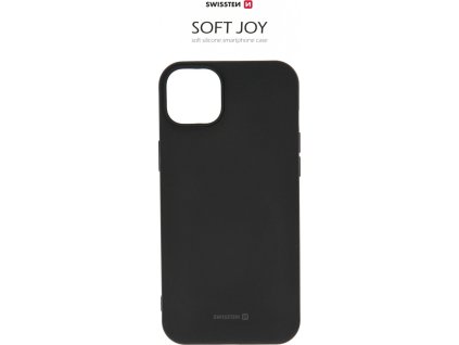 POUZDRO SWISSTEN SOFT JOY PRO APPLE IPHONE 15 PLUS ČERNÉ