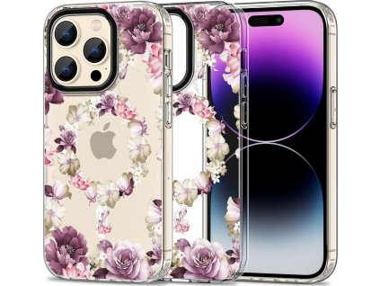 TECH-PROTECT MAGMOOD MAGSAFE IPHONE 15 Pro Max ROSE FLORAL