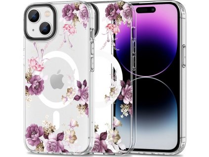 TECH-PROTECT MAGMOOD MAGSAFE IPHONE 15 PLUS SPRING FLORAL