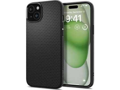 SPIGEN LIQUID AIR IPHONE 15 PLUS MATTE BLACK