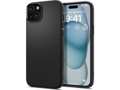 SPIGEN LIQUID AIR IPHONE 15 MATTE BLACK