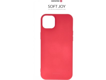 POUZDRO SWISSTEN SOFT JOY PRO APPLE IPHONE 15 PLUS ČERVENÉ