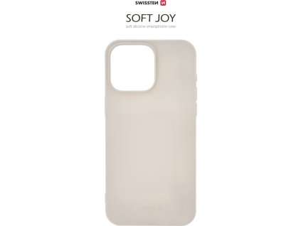 POUZDRO SWISSTEN SOFT JOY PRO APPLE IPHONE 15 PRO MAX KAMENNĚ ŠEDÉ