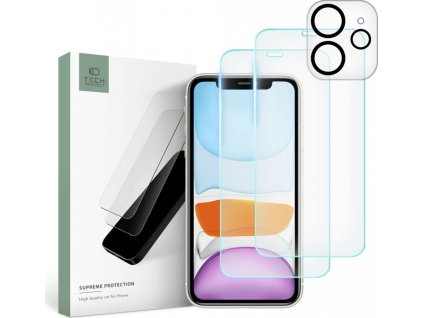 Tvrzené sklo TECH-PROTECT SUPREME SET IPHONE 11 CLEAR