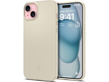 SPIGEN THIN FIT IPHONE 15 MUTE BEIGE