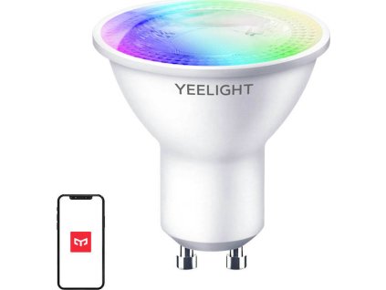 Chytrá žárovka LED Yeelight GU10 Smart Bulb W1 (color) - 1ks