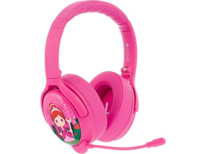 Bezdrôtové slúchadlá pre deti Buddyphones Cosmos Plus ANC (ružové)