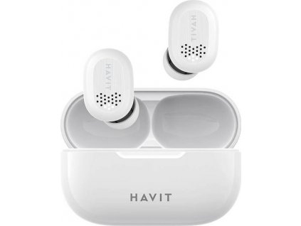 Bezdrátová sluchátka Havit TW925 TWS earphones (white)