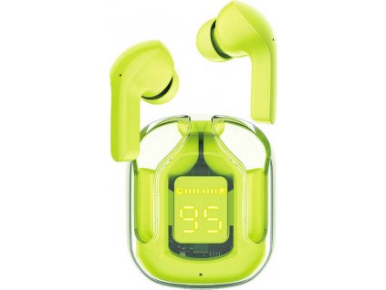 Bezdrôtové slúchadlá Earphones TWS Acefast T6 (green)