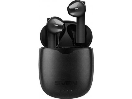 Bezdrôtové slúchadlá do uší s mikrofónom SVEN E-717BT (čierna)