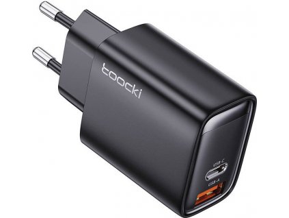 Síťová nabíječka Toocki Charger A+C, 35W (Black)