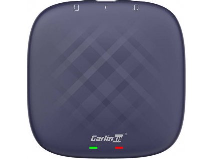 Carlinkit TBOX-Plus 4+64GB bezdrôtový adaptér pre CarPlay a Android Auto s plnohodnotným Android 13 a aplikáciami (blue)