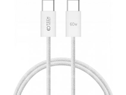 TECH-PROTECT ULTRABOOST KÁBEL CLASSIC TYPE-C CABLE PD60W/3A 100CM WHITE