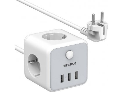 TESSAN Power strip TS-301 prodlužovací přívod 1,5m