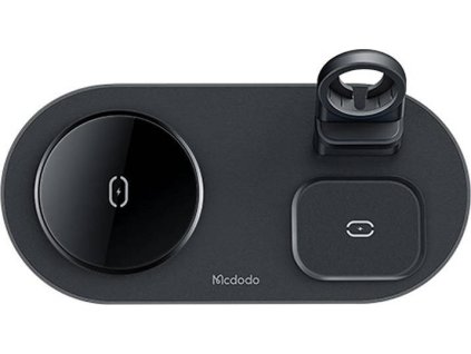 Bezdrátová nabíječka Mcdodo CH-7063 3v1 15W (iPhone - telefon/AirPods/Apple Watch) černá