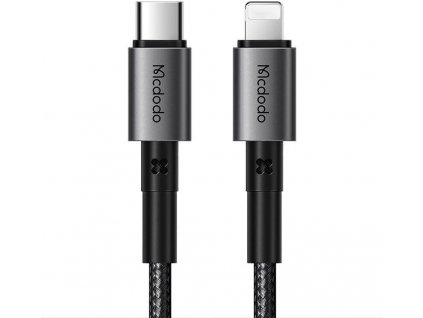 Kabel USB-C k Lightning Mcdodo CA-2850, 36W, 1,2 m (černý)