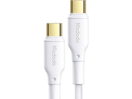 Kábel USB-C na USB-C Mcdodo CA-8350, 100W, 1,2m (biely)
