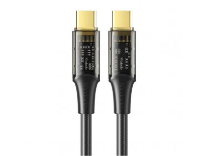 Kábel USB-C na USB-C Mcdodo CA-3461, PD 100W, 1,8 m (čierny)