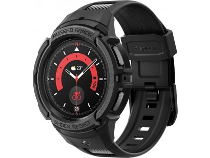 SPIGEN RUGGED ARMOR ”PRO” GALAXY WATCH 5 PRO (45 MM) BLACK