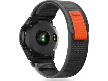 TECH-PROTECT NYLON GARMIN FENIX 3 / 5X / 3HR / 5X PLUS / 6X / 6X PRO / 7X BLACK/ORANGE