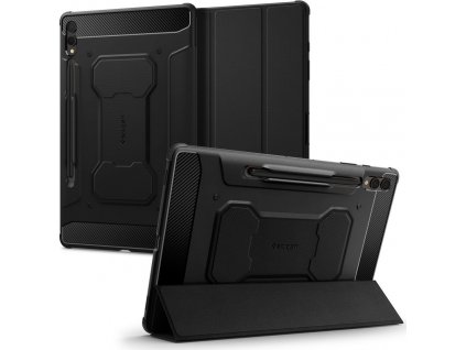 SPIGEN RUGGED ARMOR ”PRO” GALAXY TAB S9+ PLUS 12.4 X810 / X816B BLACK