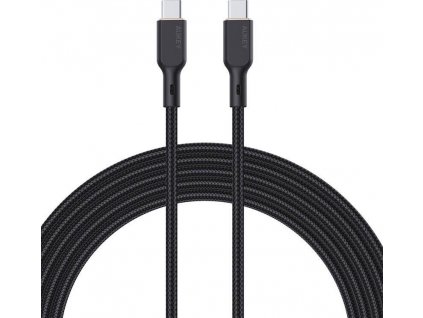 Kabel Aukey CB-KCC101 USB-C na USB-C 1m - 100W (černý)