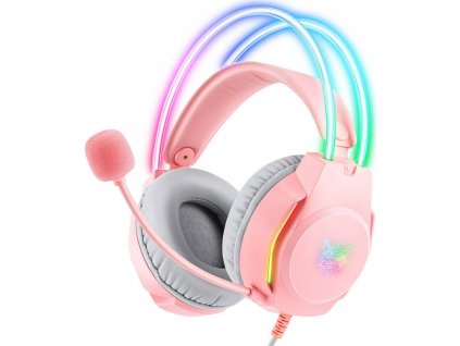 Herní sluchátka ONIKUMA X26 Pink