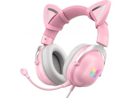 Herní sluchátka ONIKUMA X11 Pink