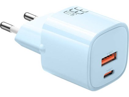 Nabíjačka GaN 33W Mcdodo CH-0154 USB-C, USB-A (modrá)