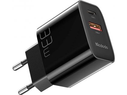 Nabíjačka GaN 33W Mcdodo CH-0921 USB-C, USB-A (čierna)