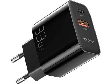 Nabíječka GaN 33W Mcdodo CH-0921 USB-C, USB-A (černá)