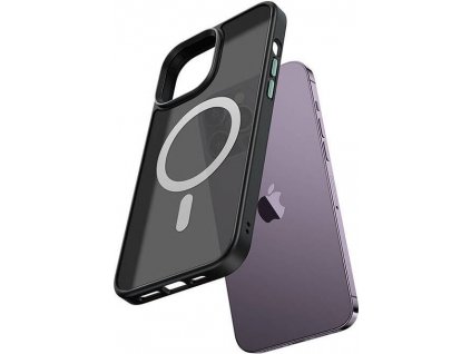 Magnetické pouzdro s MagSafe McDodo pro iPhone 14 (černé)