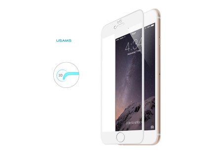tvrzene sklo usams s 3d rameckem na iphone 7